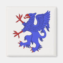 Imã Griffin Rampant Azure