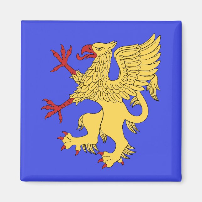 Imã Griffin Rampant Ou (Frente)