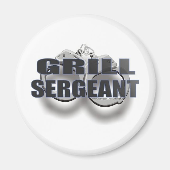 IMÃ GRILL SERGEANT (Frente)