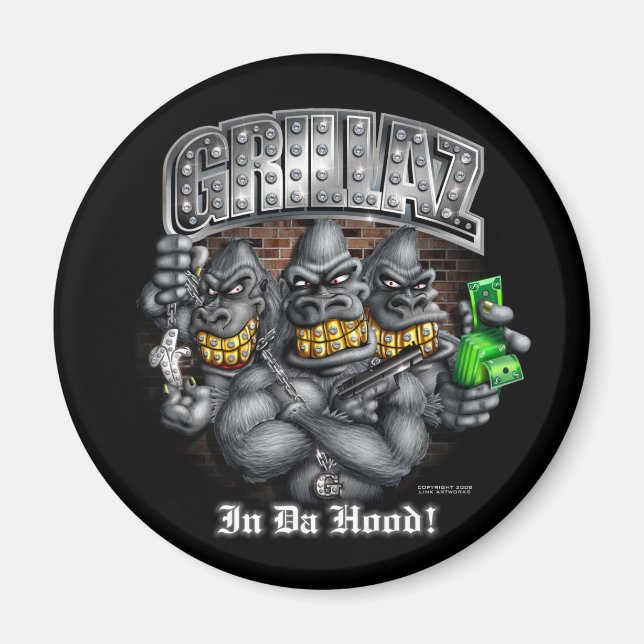 Imã Grillaz Magnet (Frente)