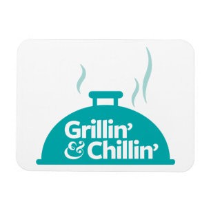 Ímã Grillin' & Chillin'