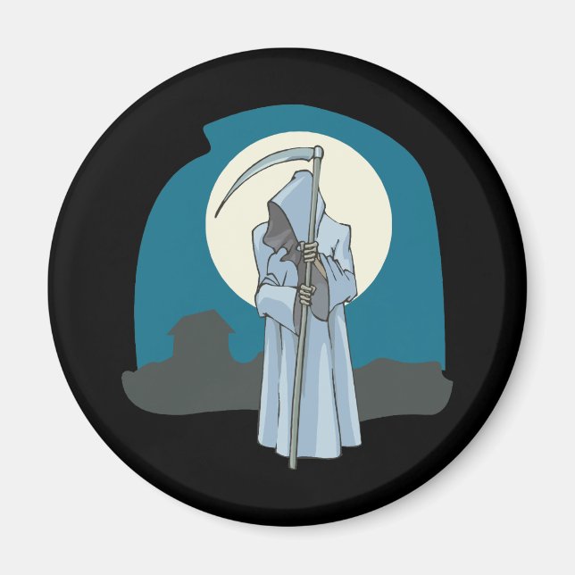 Imã Grim Reaper e Lua (Frente)