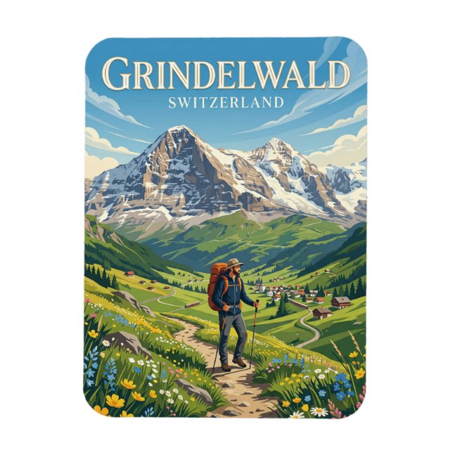 ÍMÃ GRINDELWALD SUÍÇA (Vertical)