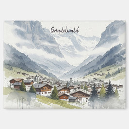 Imã Grindelwald Viagem de Suiça