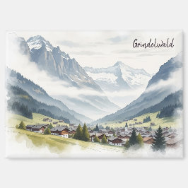 Imã Grindelwald Viagem de Suiça