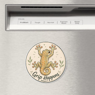 Imã Grip Acontece, Gecko ímã de Geladeira.