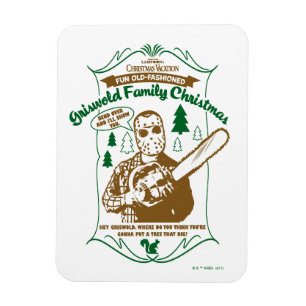 Ímã Griswold Family Christmas Chainsaw Graphic