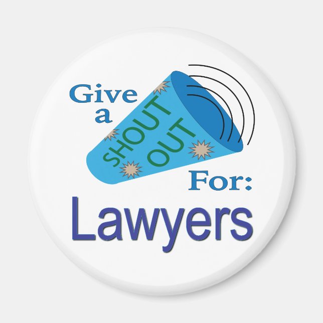 Imã Gritar para Advogados (Frente)