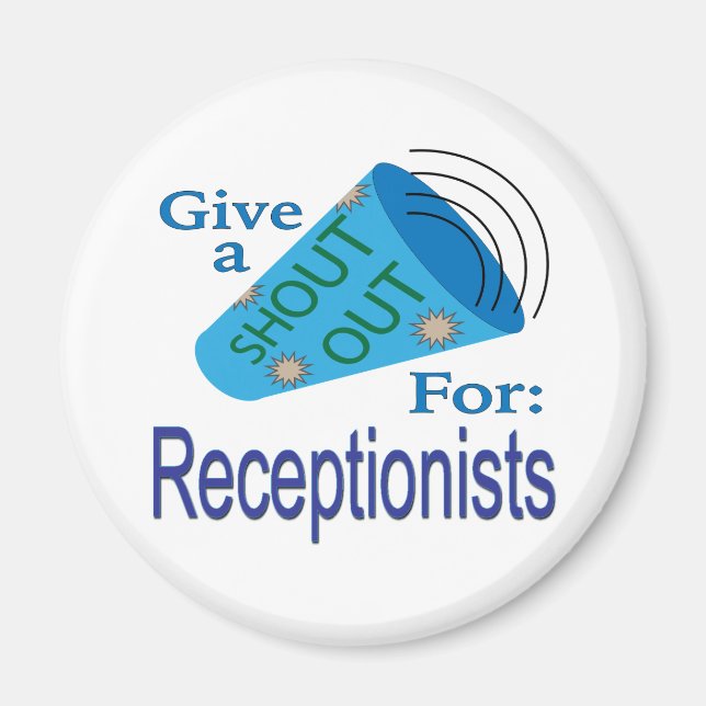 Imã Gritar para Recepcionistas (Frente)
