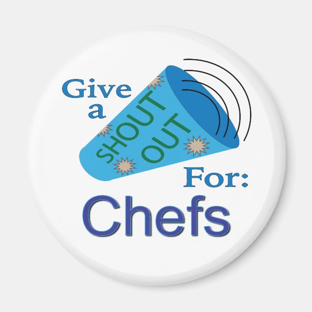 Imã Gritar por Chefs (Frente)