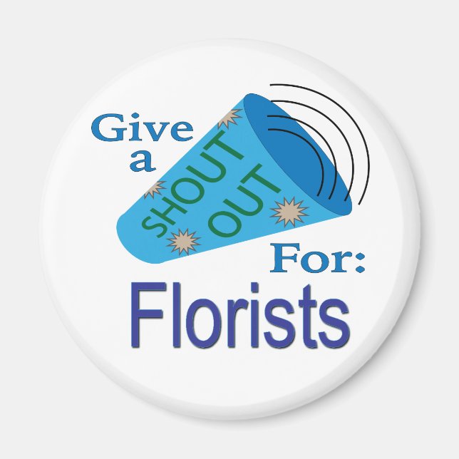 Imã Gritar por Floristas (Frente)