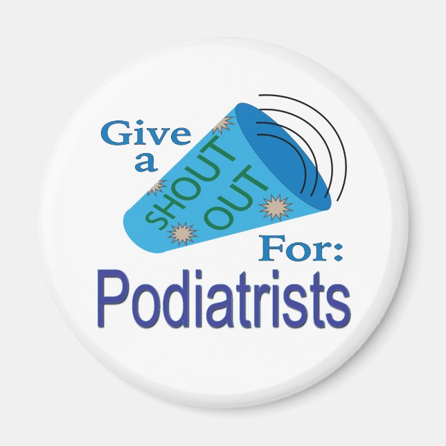 Imã Gritar por Podiatristas (Frente)