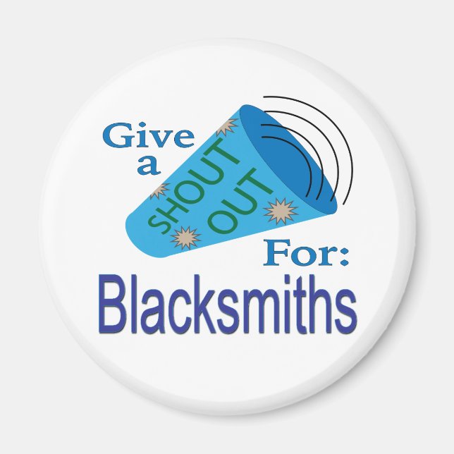 Imã Grite para Blacksmiths (Frente)