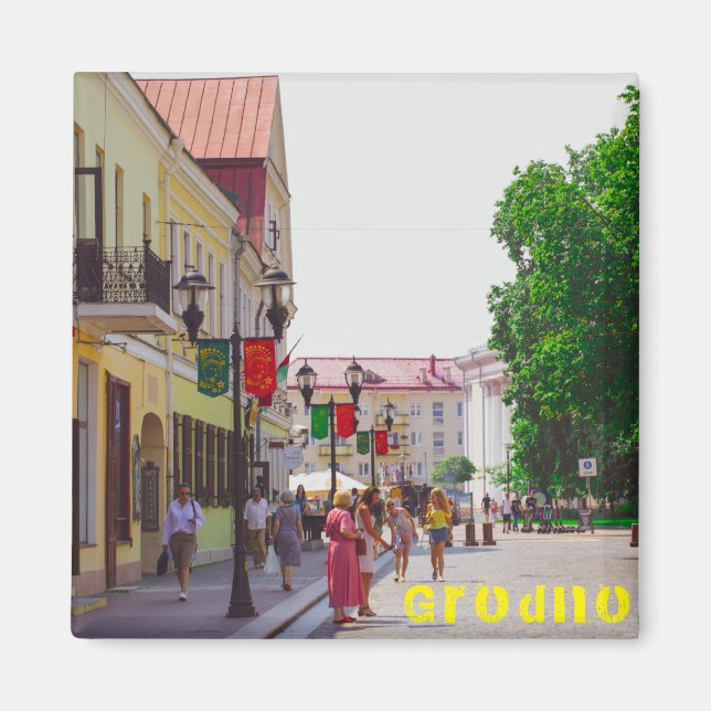 Imã Grodno Belarus Architecture City View Street (Frente)