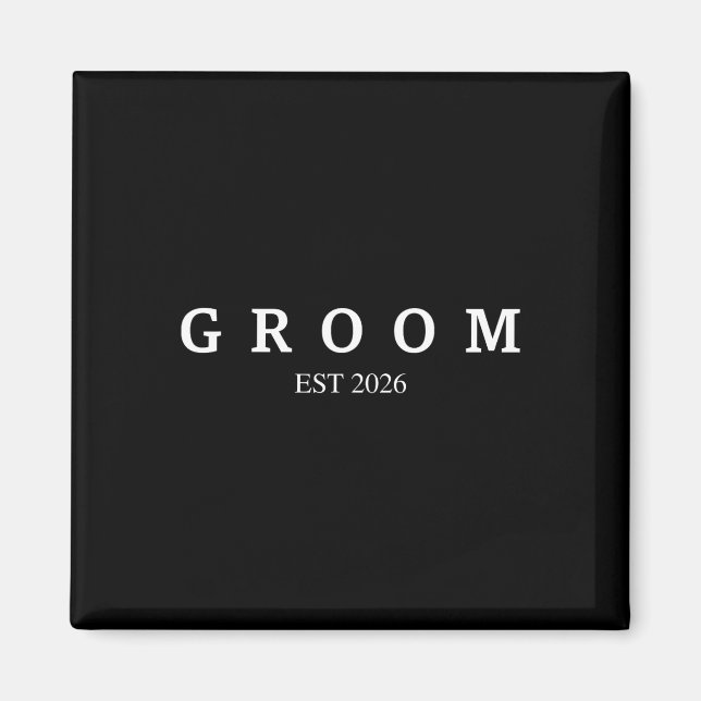Imã Groom Est. noivado Casado 2026 (Frente)