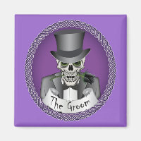 Groom Skull-Purple