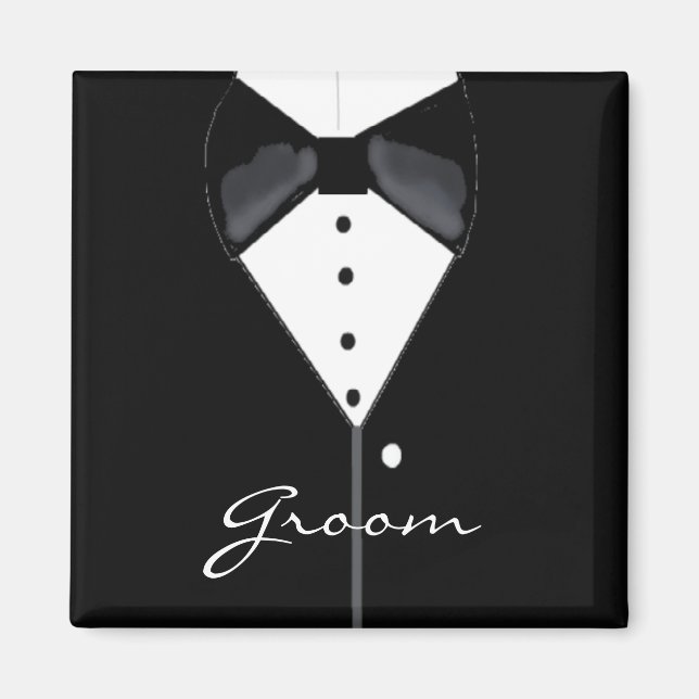 Imã Groom Tuxedo (Frente)