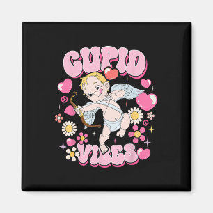 Imã Groovy Cupido Vibes Dia dos Namorados Casal Bo