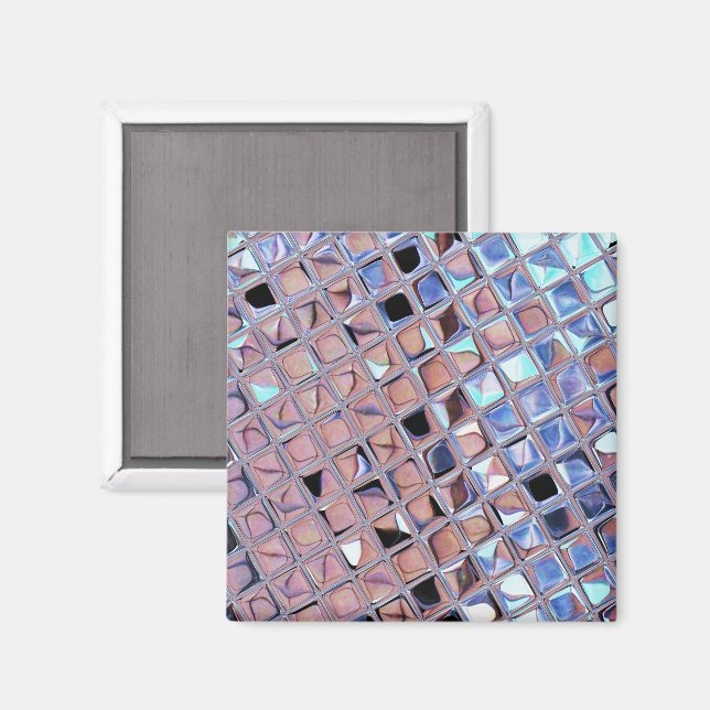 Imã Groovy Disco Mirror Ball para Dance Party (Front/Back)