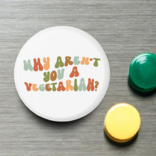 Imã Groovy e Retro Por que Você Não é Vegetariano?