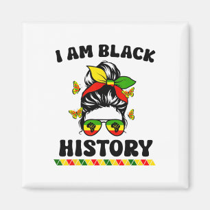 Imã Groovy Eu Sou Mês da História Negra Meninas Mulher
