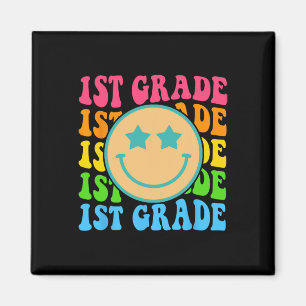 Imã Groovy First Grade Vibes Enfrenta Professores Retr