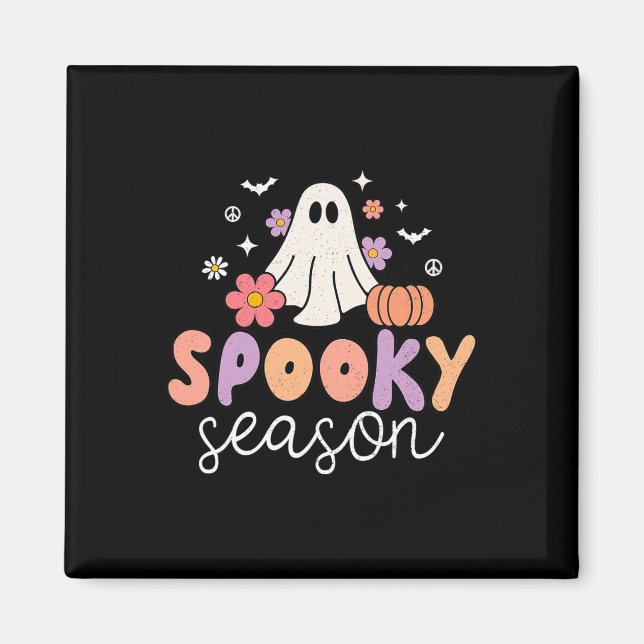 Imã Groovy Ghost Spooky Season (Frente)