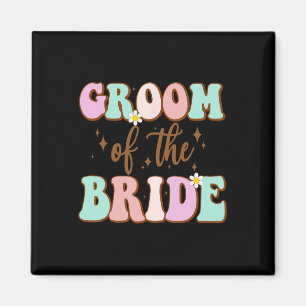 Imã Groovy Groom Da Mãe Chá de casamento Da Noiva De