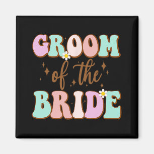 Imã Groovy Groom Da Mãe Chá de casamento Da Noiva De