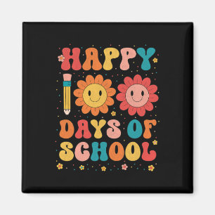 Imã Groovy Happy, 100 Dias De Professora Do 100º Dia