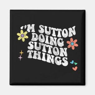 Imã Groovy Im Sutton Fazendo Coisas Engraçadas Mães