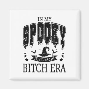 Imã Groovy Na Minha Época Estranha Halloween De Mão Es