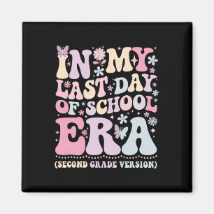 Imã Groovy na minha última era do dia de escola Segund