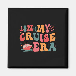 Imã Groovy Retro Na Minha Era Do Cruise Férias Crui