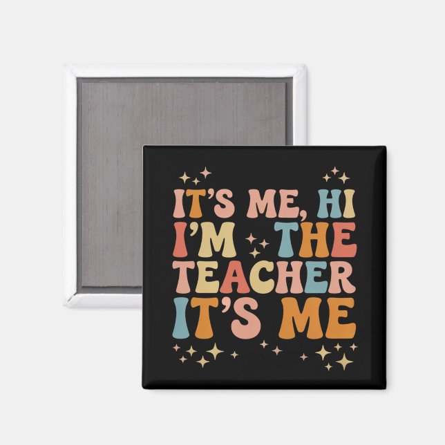 Imã Groovy sou eu Olá eu sou o professor É eu Escola (Front/Back)