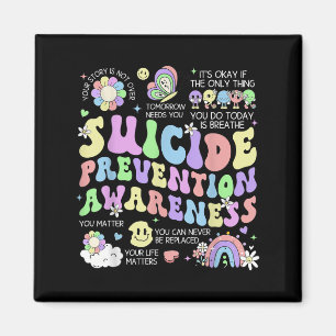 Imã Groovy Suicida Prevenção Consciência da saúde ment