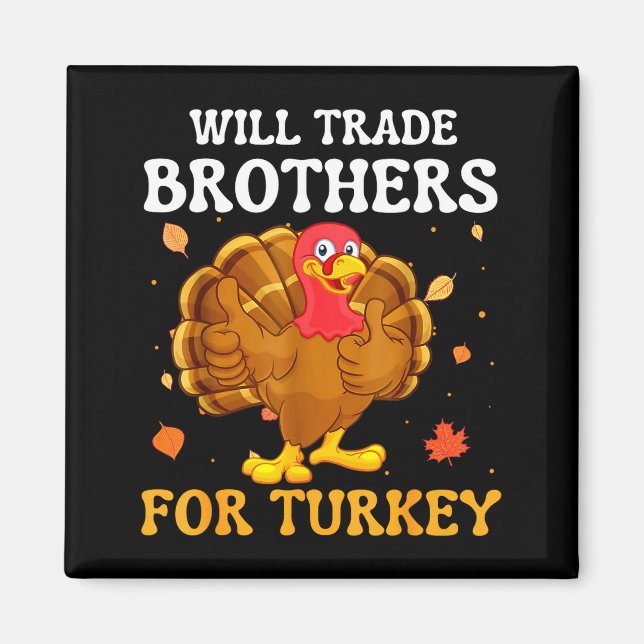 Imã Groovy Will Trade Brothers For Turkey Funny Thanks (Frente)