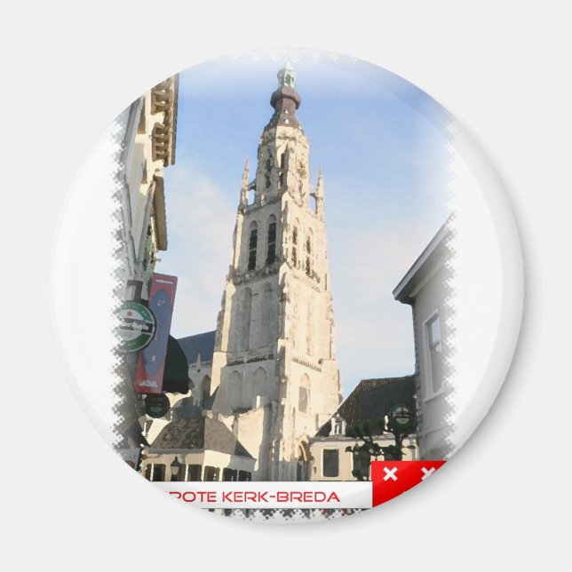 Imã Grote Kerk, Breda, Nederland (Frente)