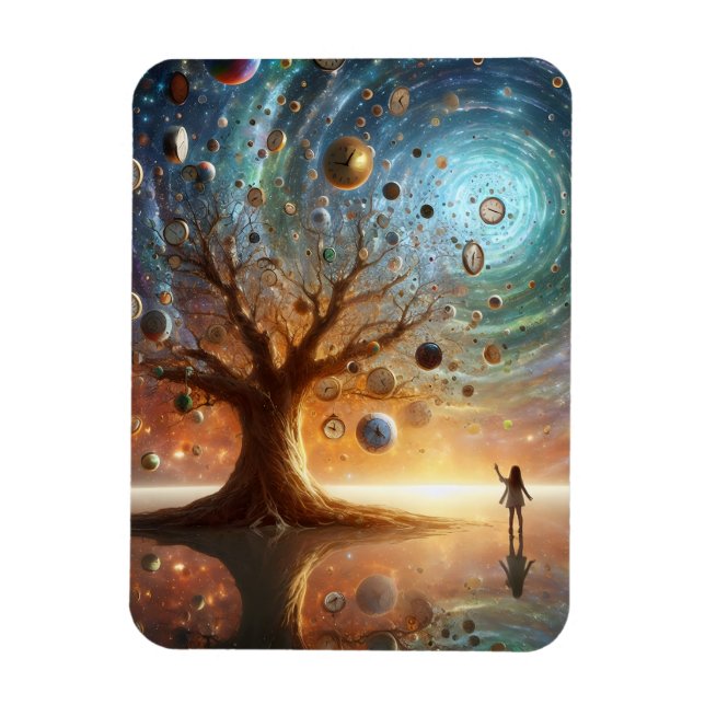 Ímã Grove de Caçadores de Tempo (Vertical)