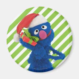Imã Grover de Chapéu de Papai Noel