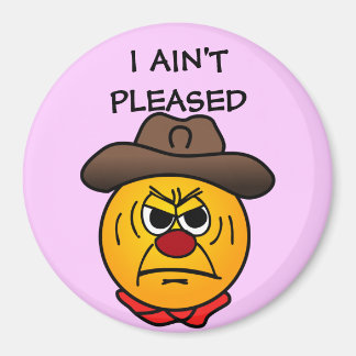 Imã Grumpey Cowboy Enrugado