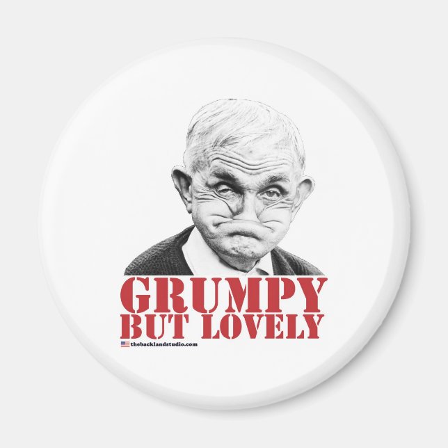 Imã Grumpy Mas Linda (Frente)