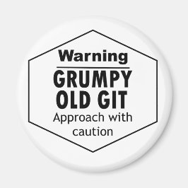Imã Grumpy Old Git Engraçado