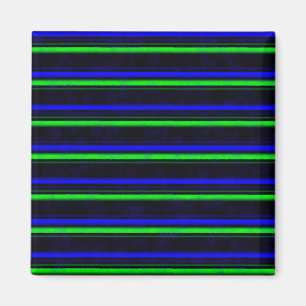 Imã Grün blau schwarz gestreift