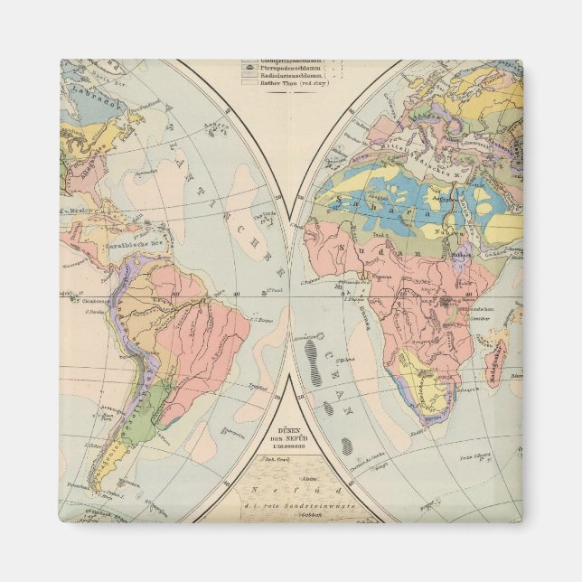 Imã Grund u Boden - Mapa do Atlas do Solo (Frente)