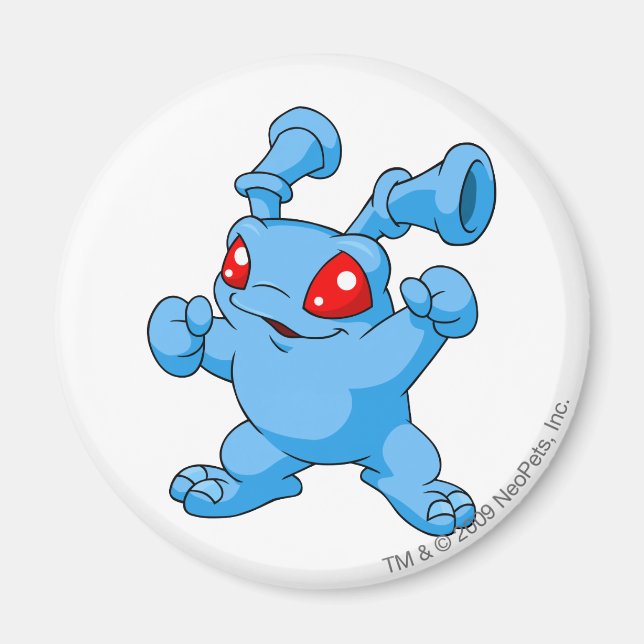 Imã Grundo Azul (Frente)