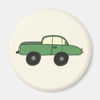 Imã Grüner Geländewagen