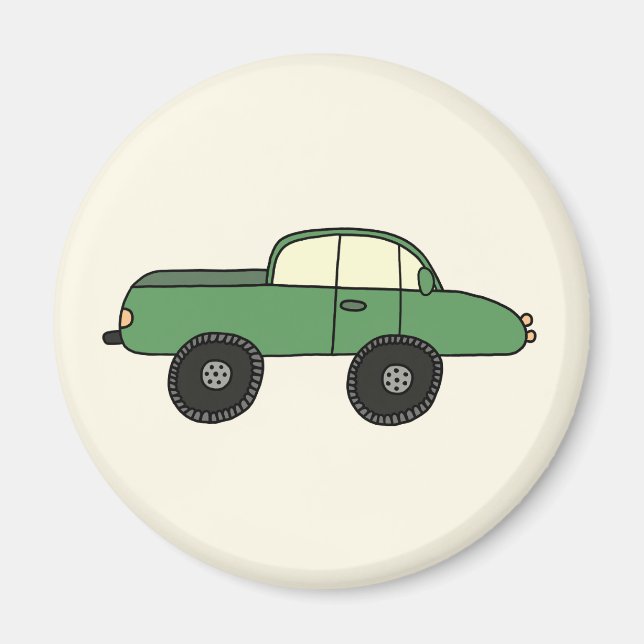 Imã Grüner Geländewagen (Frente)