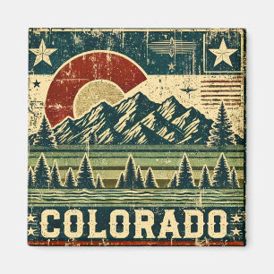 Imã Grunge Distante Colorado