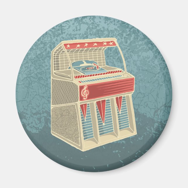 Imã Grunge Jukebox (Frente)